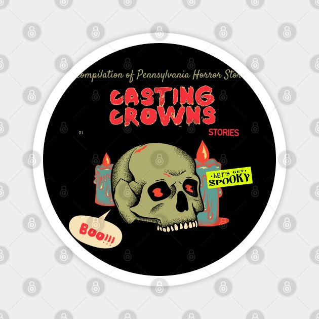 casting crowns horror stories Magnet by psychedelic skull